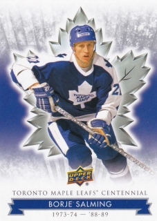 17-18 Toronto Maple Leafs Centennial - Borje SALMING č. 90