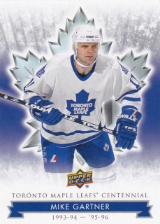 17-18 Toronto Maple Leafs Centennial - Mike GARTNER č. 92