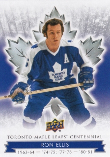 17-18 Toronto Maple Leafs Centennial - Ron ELLIS č. 98
