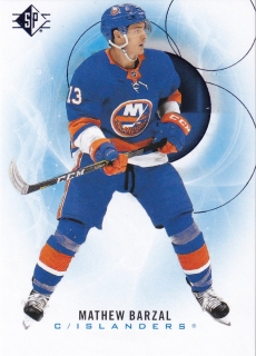 20-21 SP Hockey - Mathew BARZAL č. 24 BLUE