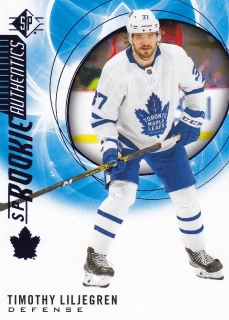 20-21 SP Hockey - Timothy LILJEGREN č. 125 (RC) BLUE