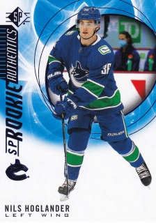 20-21 SP Hockey - Nils HOGLANDER č. 139 (RC) BLUE