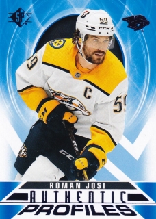 20-21 SP Hockey - Roman JOSI č. AP-15 BLUE