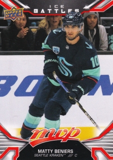 22-23 MVP - Matty BENIERS č. 244 (RC) Ice Battles