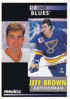 91-92 Pinnacle - Jeff BROWN č. 72