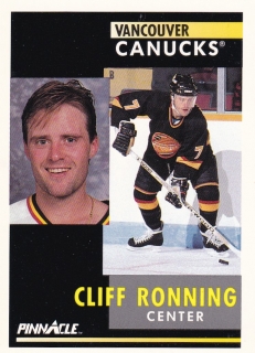 91-92 Pinnacle - Cliff RONNING č. 106