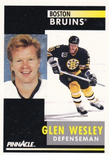 91-92 Pinnacle - Glen WESLEY č. 112