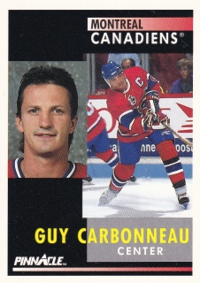 91-92 Pinnacle - Guy CARBONNEAU č. 130