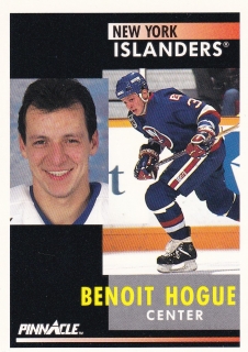 91-92 Pinnacle - Benoit HOGUE č. 146
