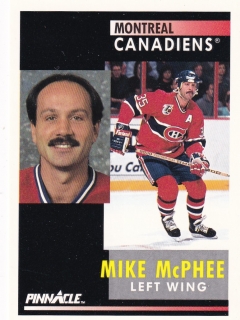 91-92 Pinnacle - Mike McPHEE č. 147