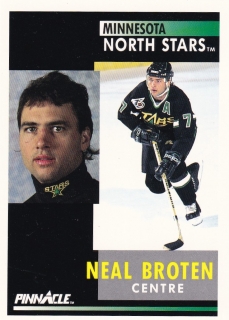 91-92 Pinnacle - Neal BROTEN č. 161