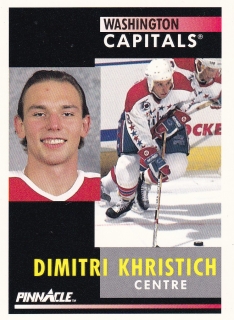 91-92 Pinnacle - Dimitri KHRISTICH č. 162 French