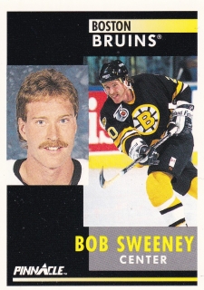 91-92 Pinnacle - Bob SWEENEY č. 222
