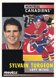 91-92 Pinnacle - Sylvain TURGEON č. 226
