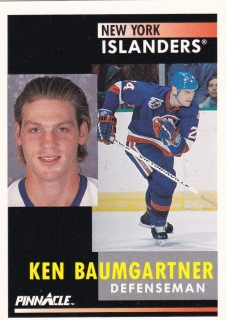 91-92 Pinnacle - Ken BAUMGARTNER č. 239