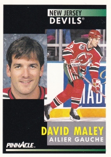 91-92 Pinnacle - David MALEY č. 272 French