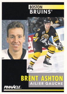 91-92 Pinnacle - Brent ASHTON č. 280 French