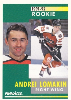 91-92 Pinnacle - Andrei LOMAKIN č. 305 (RC)