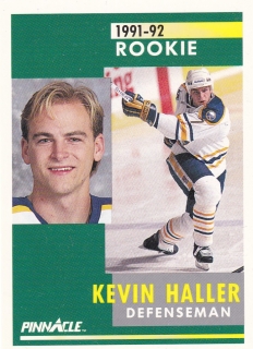 91-92 Pinnacle - Kevin HALLER č. 307 (RC)