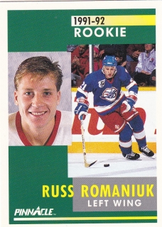 91-92 Pinnacle - Russ ROMANIUK č. 324 (RC)
