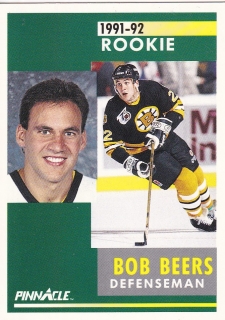 91-92 Pinnacle - Bob BEERS č. 326 (RC)