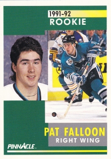 91-92 Pinnacle - Pat FALLOON č. 329 (RC)