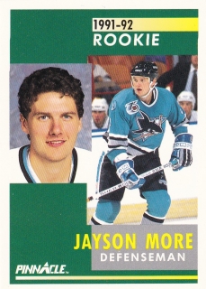 91-92 Pinnacle - Jayson MORE č. 342 (RC)