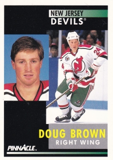 91-92 Pinnacle - Doug BROWN č. 363