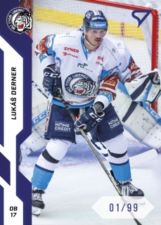 22-23 Tipsport Extraliga - Lukáš DERNER č. 112 BLUE x/99