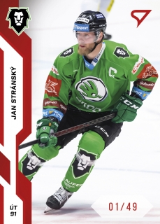 22-23 Tipsport Extraliga - Jan STRÁNSKÝ č. 071 RED x/49