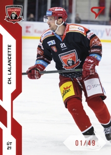 22-23 Tipsport Extraliga - Christophe LALANCETTE č. 085 RED x/49