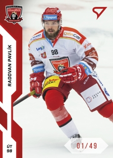 22-23 Tipsport Extraliga - Radovan PAVLÍK č. 087 RED x/49
