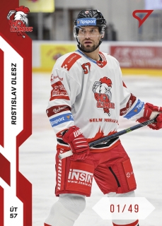 22-23 Tipsport Extraliga - Rostislav OLESZ č. 179 RED x/49