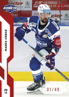 22-23 Tipsport Extraliga - Marek HRBAS č. 185 RED x/49