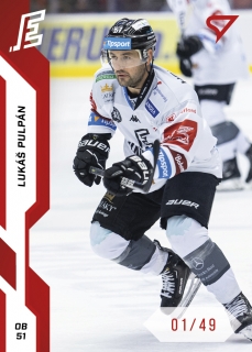 22-23 Tipsport Extraliga - Lukáš PULPÁN č. 205 RED x/49