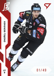 22-23 Tipsport Extraliga - Ondřej BERÁNEK č. 207 RED x/49