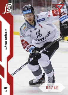 22-23 Tipsport Extraliga - Dávid GRÍGER č. 209 RED x/49