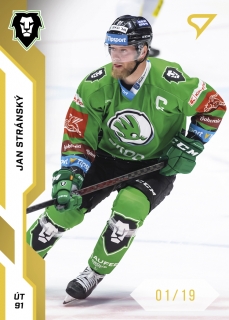 22-23 Tipsport Extraliga - Jan STRÁNSKÝ č. 071 GOLD x/19