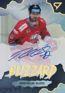 22-23 Tipsport Extraliga - Rostislav OLESZ č. BLS-RO AUTO 36/50