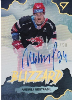 22-23 Tipsport Extraliga - Andrej NESTRAŠIL č. BLS-AN AUTO 42/50