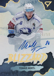 22-23 Tipsport Extraliga - Tomáš MERTL č. BLS-TM AUTO 14/50