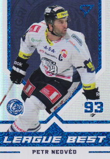 22-23 Tipsport Extraliga - Petr NEDVĚD č. LB-14 BLUE x/149