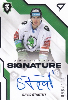 22-23 Tipsport Extraliga - David ŠŤASTNÝ č. AS2-DS 098/100