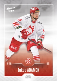 22-23 GOAL Cards - Jakub ADÁMEK č. 134