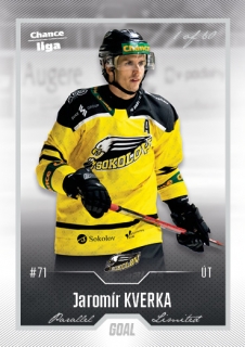 22-23 GOAL Cards - Jaromír KVERKA č. 42 SILVER x/60