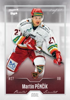 22-23 GOAL Cards - Martin PĚNČÍK č. 47 SILVER x/60