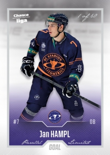 22-23 GOAL Cards - Jan HAMPL č. 61 SILVER x/60