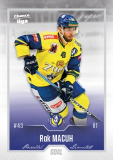 22-23 GOAL Cards - Rok MACUH č. 97 SILVER x/60