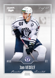 22-23 GOAL Cards - Jan VESELÝ č. 127 SILVER x/60