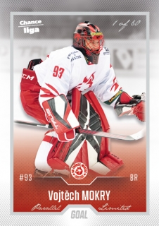 22-23 GOAL Cards - Vojtěch MOKRY č. 129 SILVER x/60